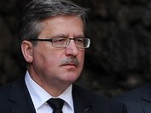 Chủ tịch Quốc hội Ba Lan, ông Bronislaw Komorowski.